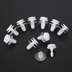 10Pcs Tür Panel Retainer Clips 6505539AA Push-Typ Nylon Befestigungen für Grand Cherokee Jeep Dodge Chrysler Passt In 7mm Loch