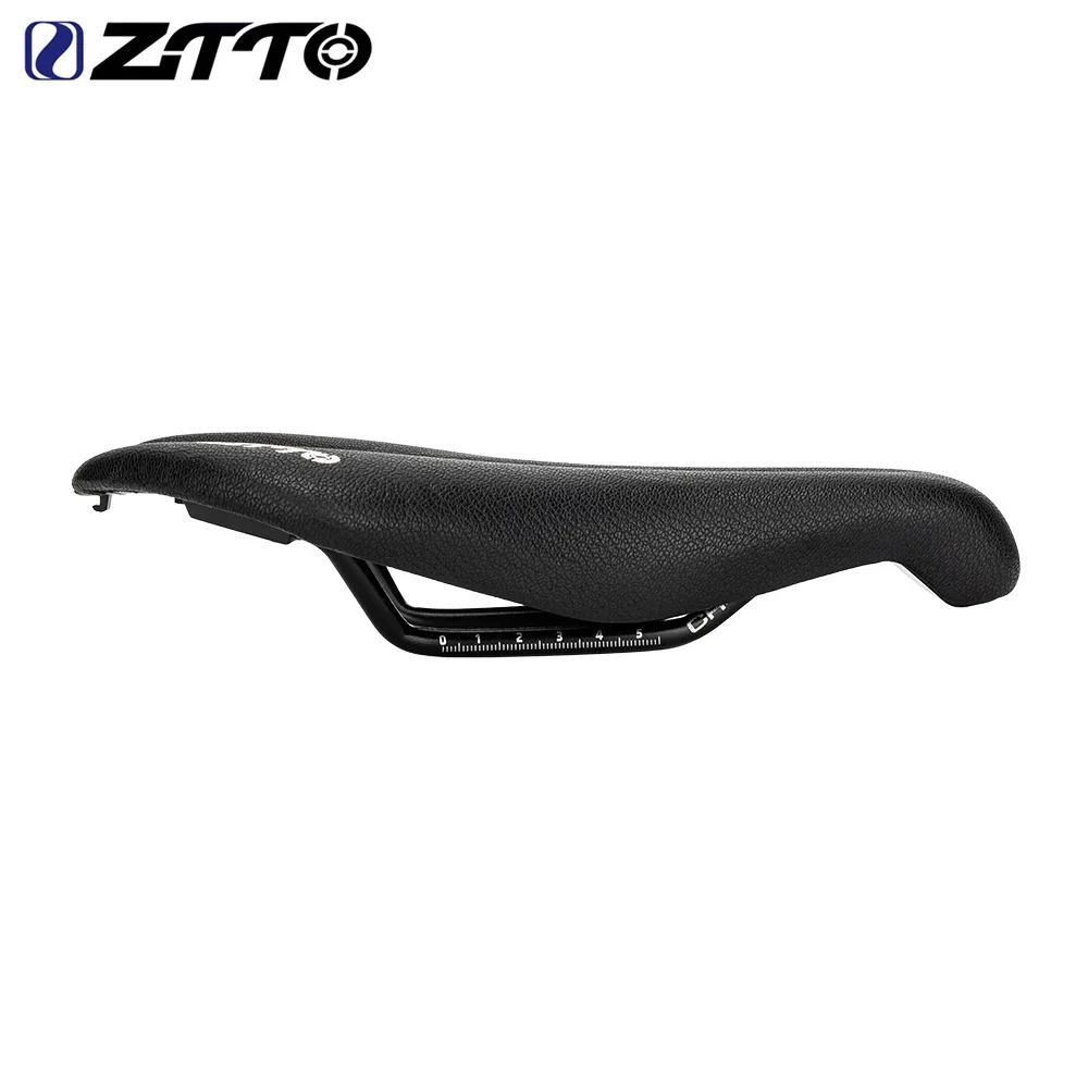 

ZTTO Ergonomic Cushion Comfortable Bicycle Saddle MTB Hollow Breathable Racing Soft PU Cycle Wide Large Mountain Road Bike Seat
