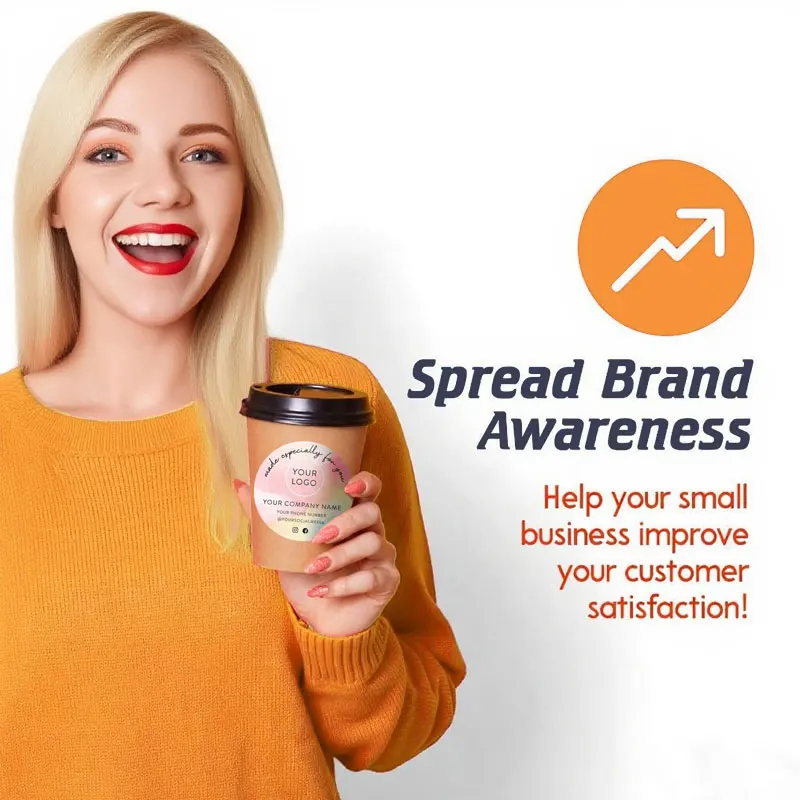 Custom Stickers - Upload Your Design or Logo Online for Personalized Decals, Gift Labels & Event Decor. Easy to Create, Vibrant