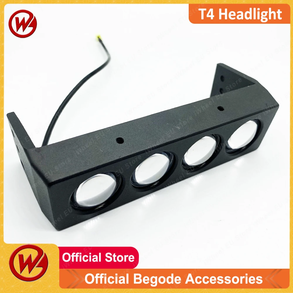 Original Begode T4 Headlight Begode T4 Front Light Part Suit fror Begode T4 Electric Wheel Official Begode T4 Accessories