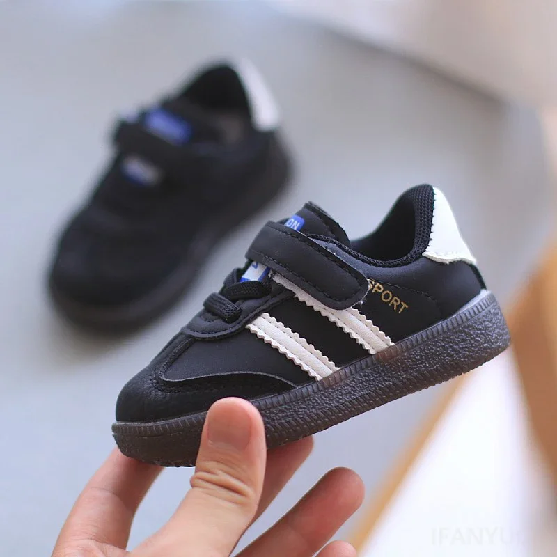 0-4Years Baby Shoes Spring Casual Anti-slip Sneakers Children's Skateboard Shoe Breathable Boys Girls Toddlers Sports Shoes