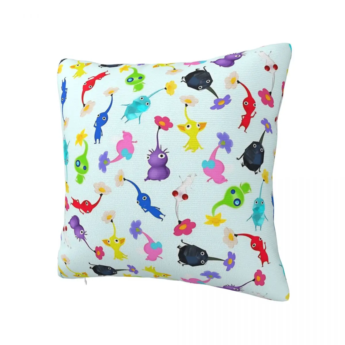 ALL Pikmin Pillow Case Cushion Cover Square Pattern Pillow Cover Kawaii Pillowcases For Sofa Home Decoration