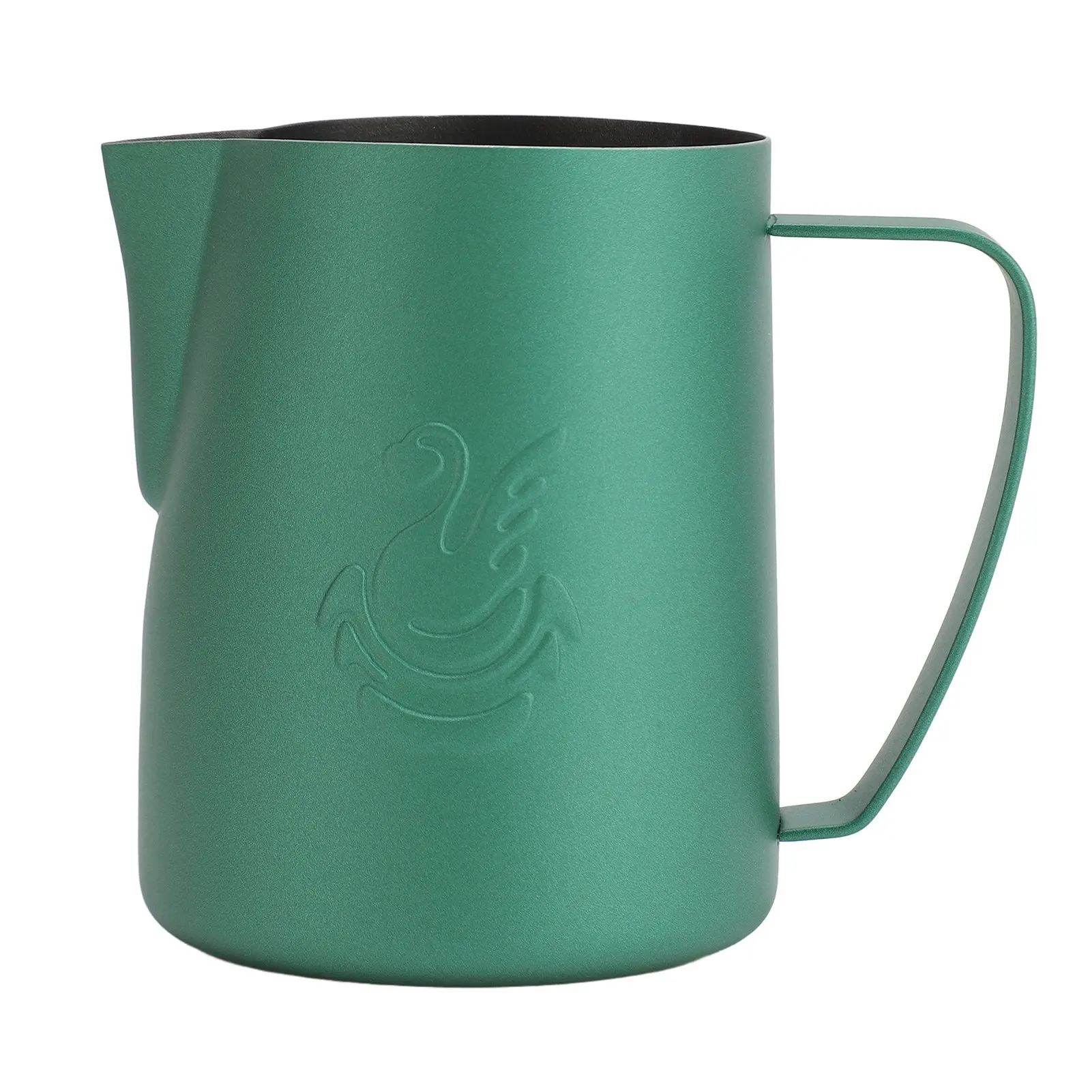 Milk Frothing Pitcher 480ml 304 Stainless Steel Swan Coffee Creamer Cup Latte Art Steaming Pitcher for Cafe Kitchen Matte