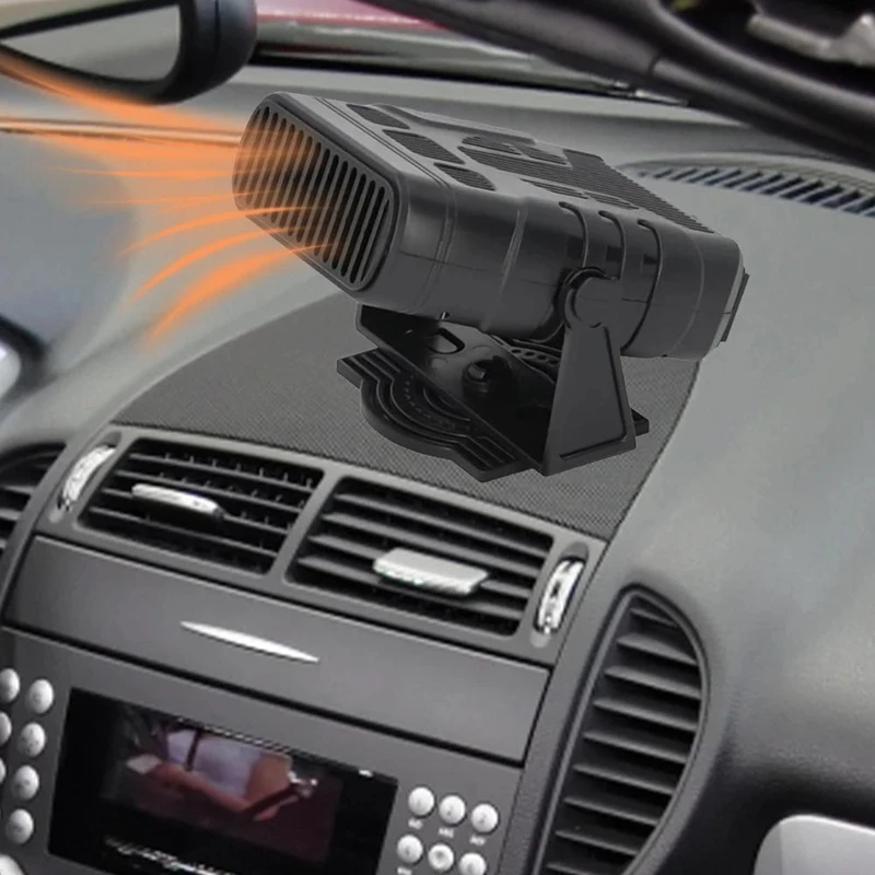 ABNO-DC 12V 30W Solar Panel Powered Winter Electric Heater Drying And Heating Heating Fan Car Warmer Heater For Outdoor