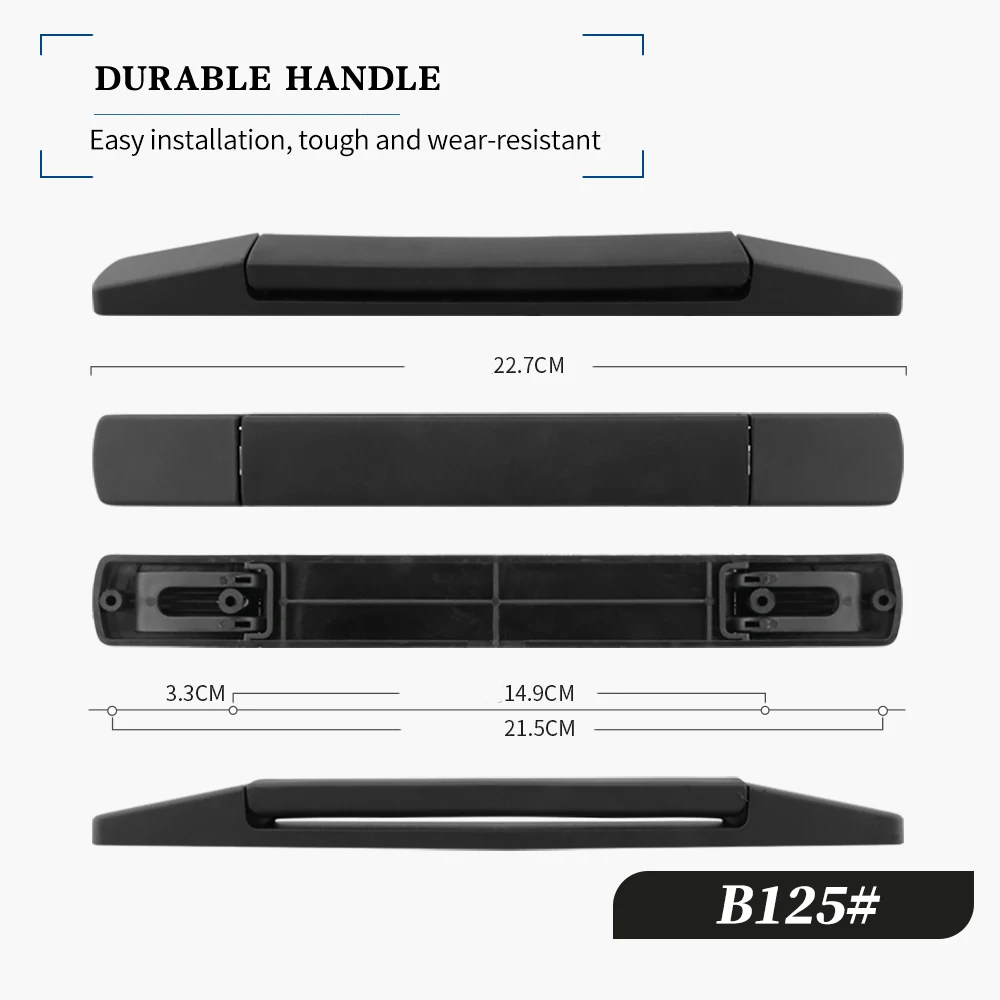Gepäck Hardware Koffer Reparatur Teile Griff Reise Fall Pull Koffer Hand Tragen Allgemeine Griff – Detail 22