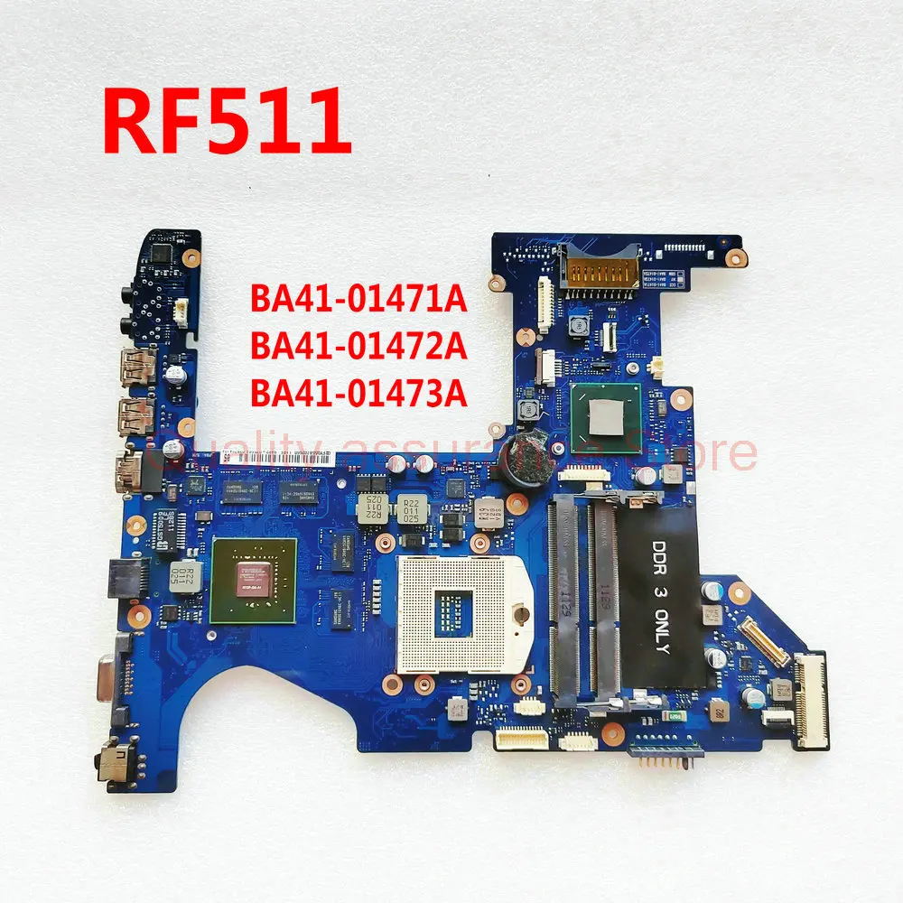 Dla Samsung RF511 RF411 płyta główna laptopa BA41-01471A BA41-01472A BA41-01473A płyta główna GT540M 2GB HM65 DDR3 testowane dobre