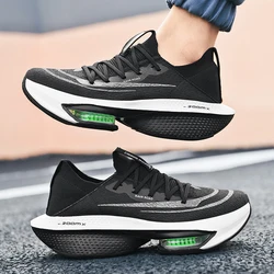 Air Cushion Men Running Shoes Breathable marathon Sports Shoes Lightweight Sneakers Women's Comfortable Athletic Training shoes