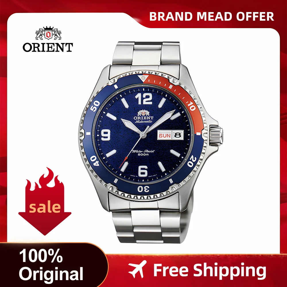 Original Orient Watch Man Japanese Automatic Mechanical Watches Sport 20Bar Waterproof Luminous Men Watch