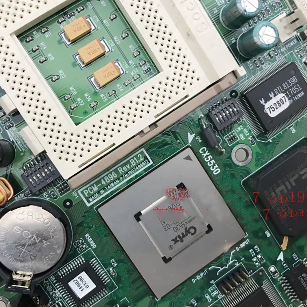 For AAEON Industrial Motherboard PCM-4896 Rev:B1.2