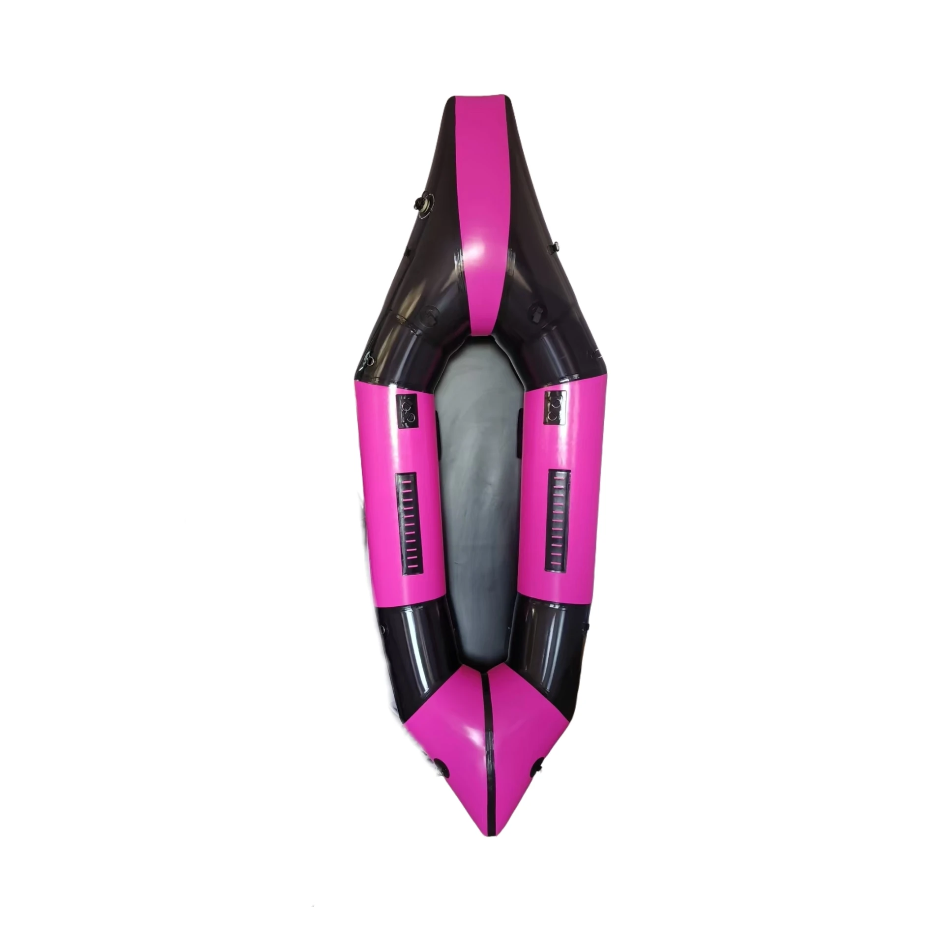 New Style Light Weight Waterplay Craft Paddle Hovercraft Inflatable Kayak TPU White Water Packraft Boat