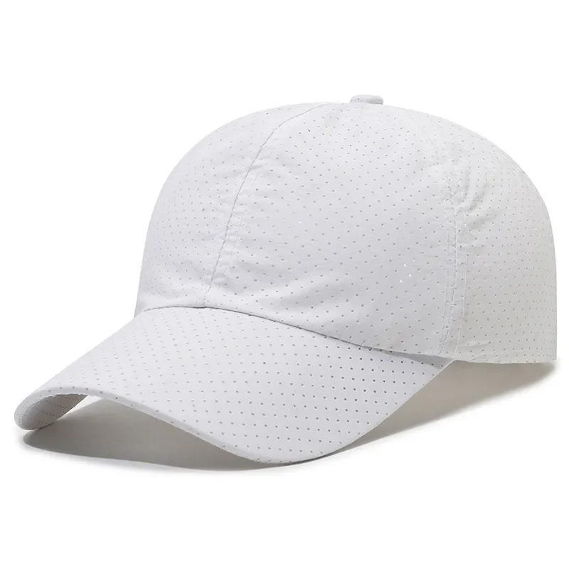 Men Summer Waterproof Quick Dry Mesh Baseball Cap Outdoor Sport Breathable Golf Fishing Hats