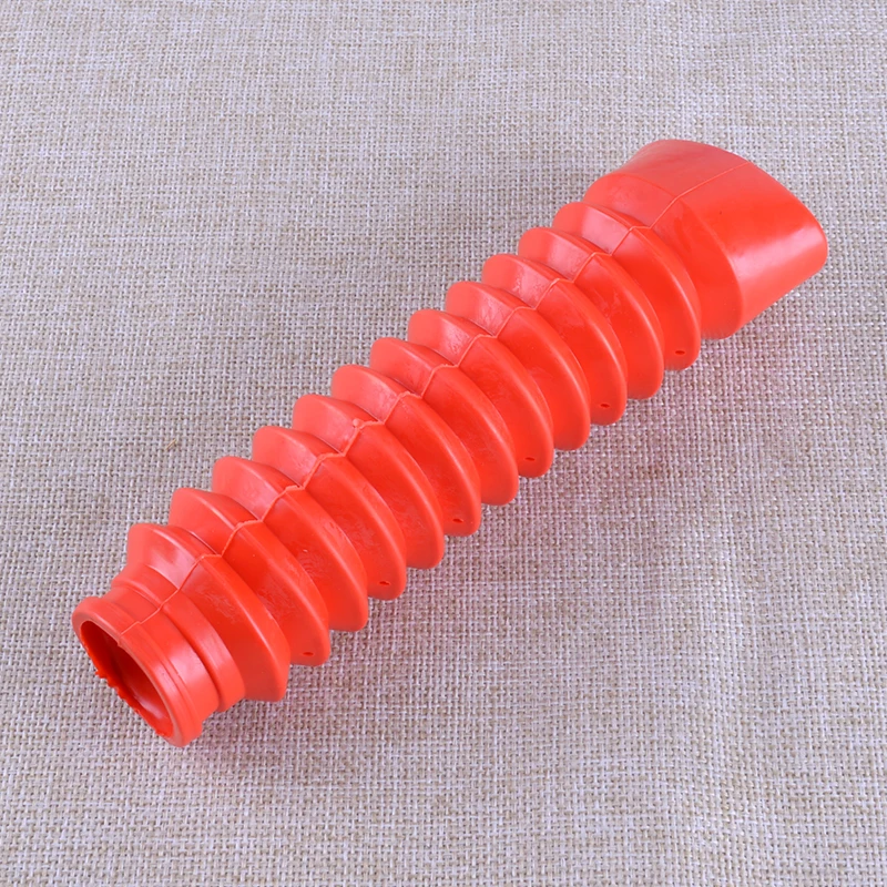 2 pezzi 32mm moto ghetta anteriore boot forcella ammortizzatore parapolvere antiscivolo in gomma rossa nuovo