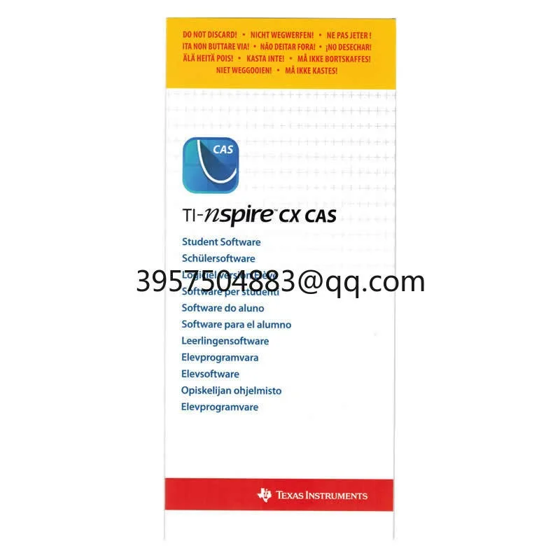 Instrumento TI-84 Plus CE Calculadora gráfica Batería TI CX II CAS Código de activación Cable de datos