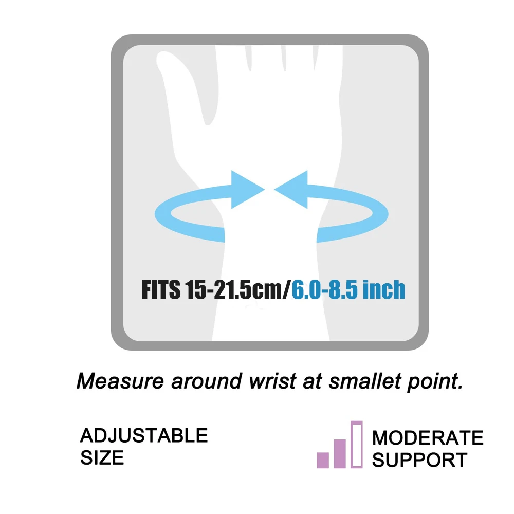 1pc cinta de pulso para alívio do túnel do carpo/suporte noturno ajustável de pulso com talas para alívio de lesões dor entorse tendinite