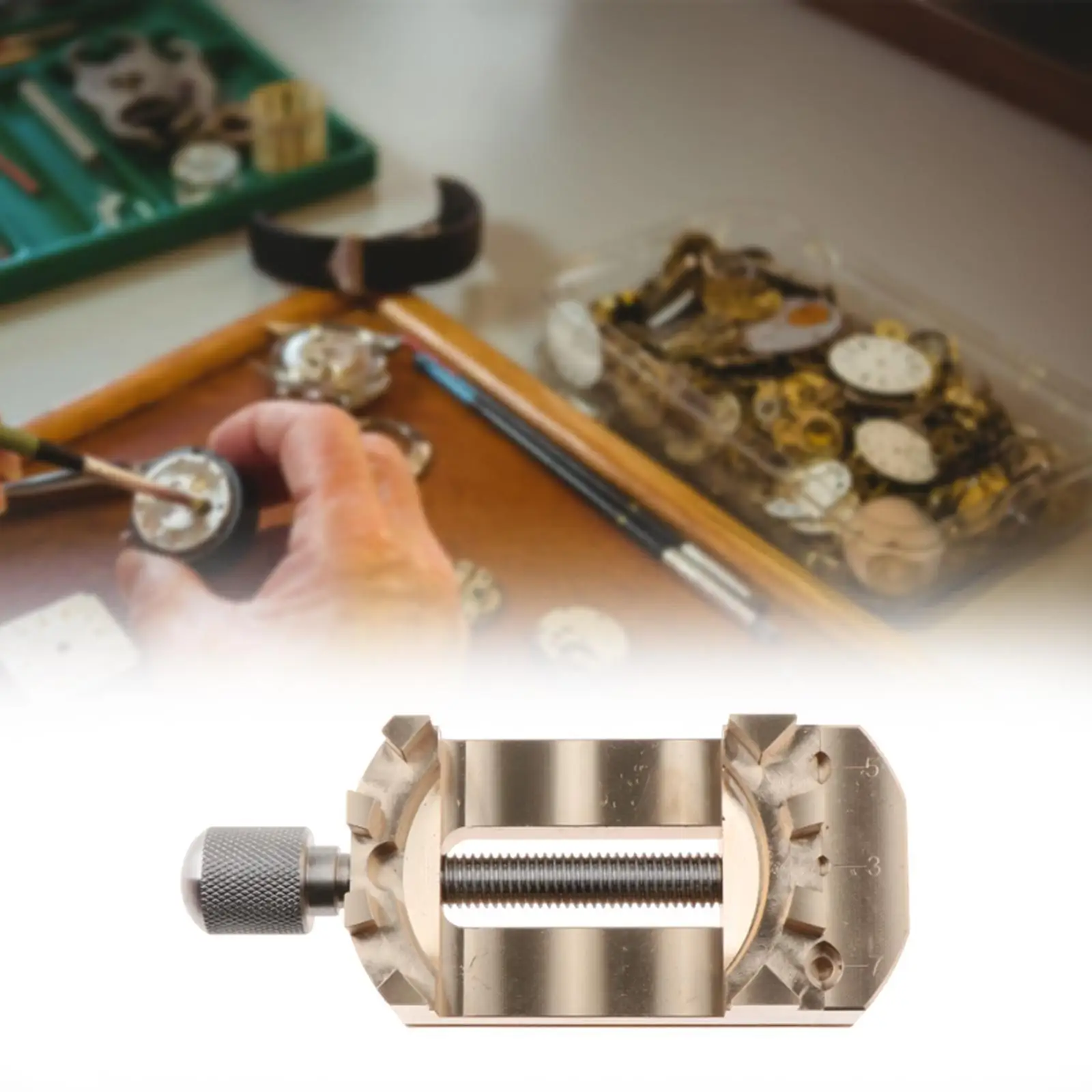 시계 무브먼트 홀더 경량 시계 무브먼트 클램프 손목시계 케이스 바이스