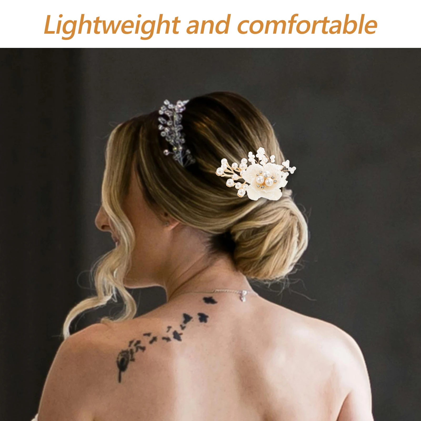 

Accessories Pearl Flower Hair Bride Clips Wedding Zinc Alloy Bridal Bridesmaid's Accessory