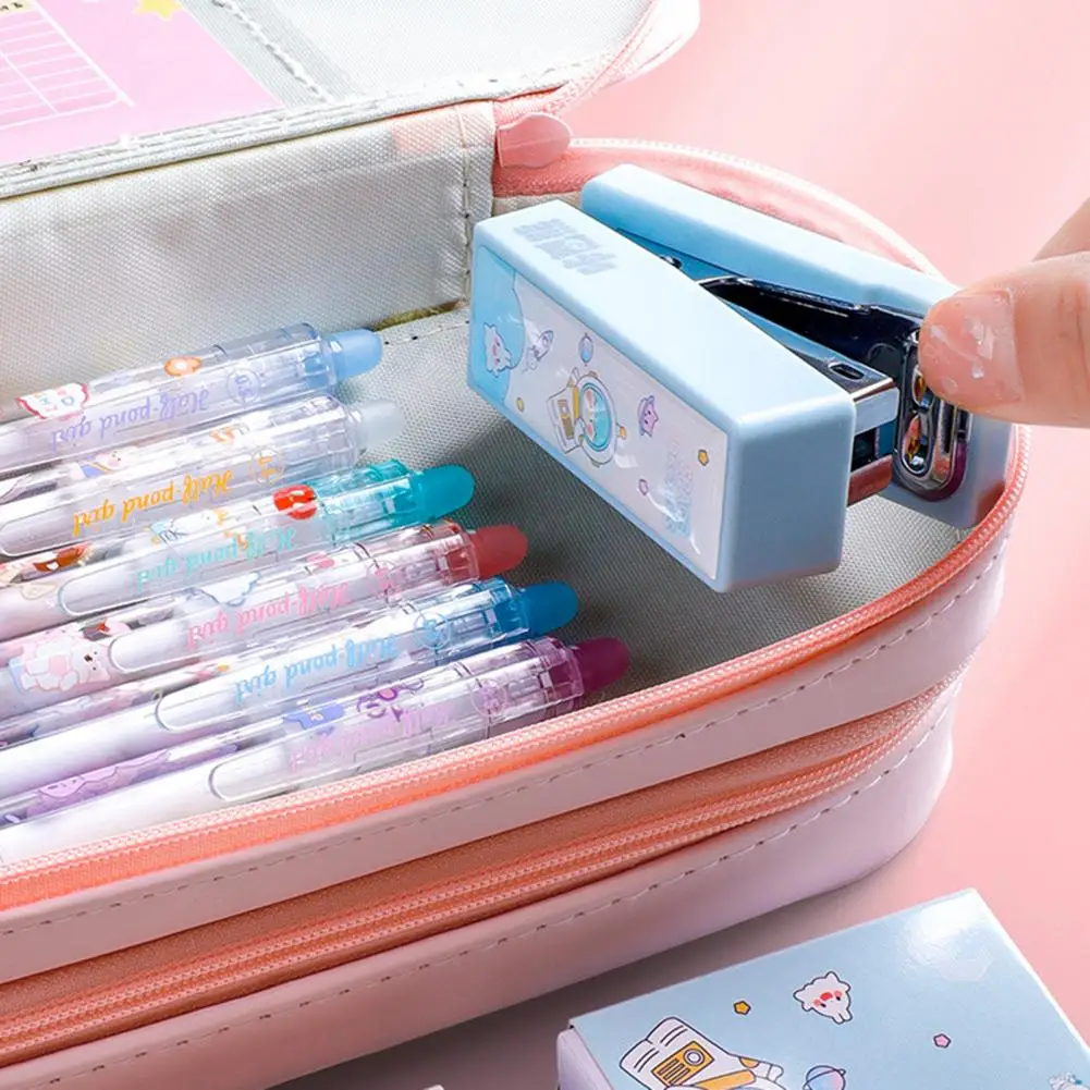 Handheld Hefter Robust Bau Hefter Student Astronaut Dinosaurier Manuelle Hefter