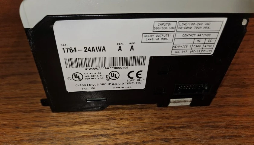Brand New Original 1764-24AWA 1764-24BWA 1764-28BXB 1769-L23E-BB1B 1764-L24BWA 2080-LC50-48QWB 2080-PS120-240VAC  Fast Delivery