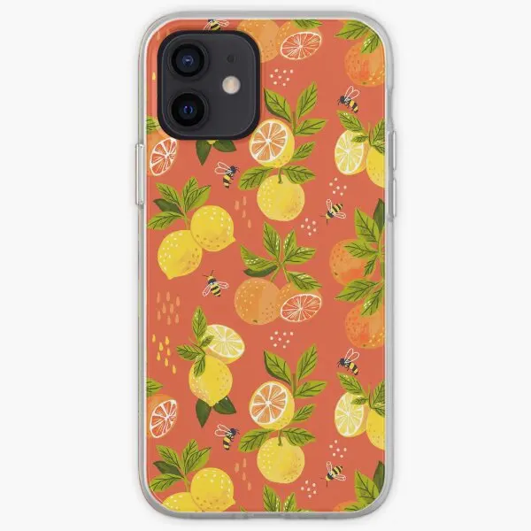 Lemons Iphone Tough Case  Phone Case Customizable for iPhone X XS XR Max 11 12 13 14 Pro Max Mini 6 6S 7 8 Plus Soft Print