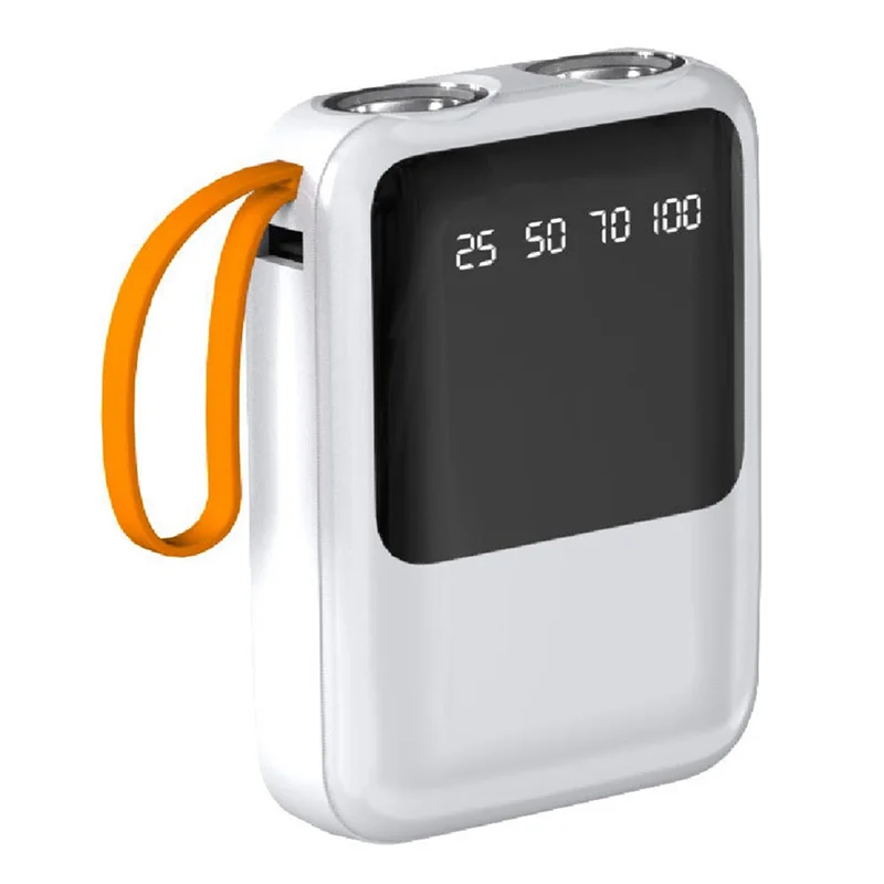 2025 Trend Power Bank Box 3X18650 4-in-1 Scatola di immagazzinaggio di ricarica della batteria fai da te Custodia USB tipo C con torcia per caricare il telefono cellulare