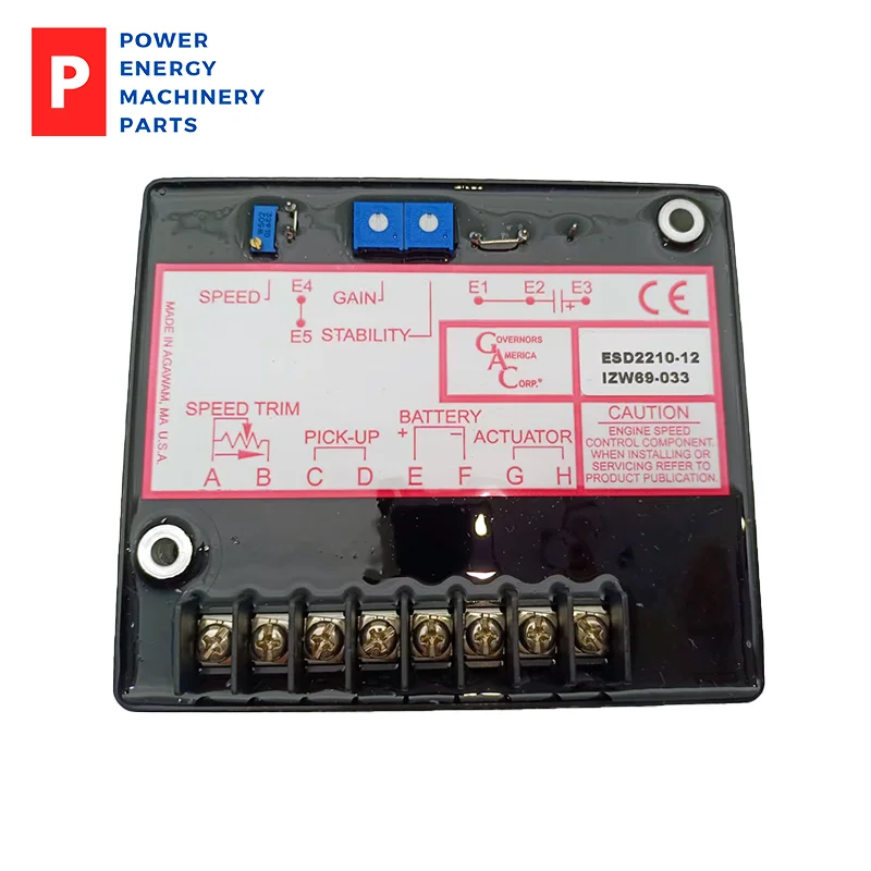 

High Quality ESD2210-12 Generator Parts Automatic Speed Governor ESD2210 12V Original Speed Control Unit