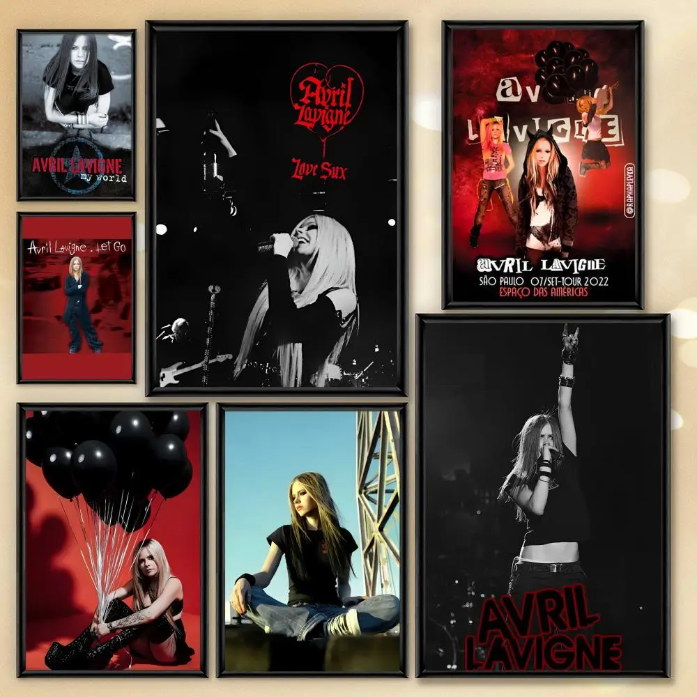 Avril Lavigne Vintage Poster Art -AliExpress