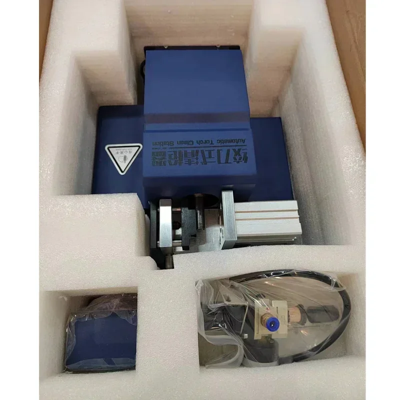 

NEW MIG Nozzle Cleaner, Arc Welding Torch Tip Shroud Reamer Robot Welding automatic cleaning torch station