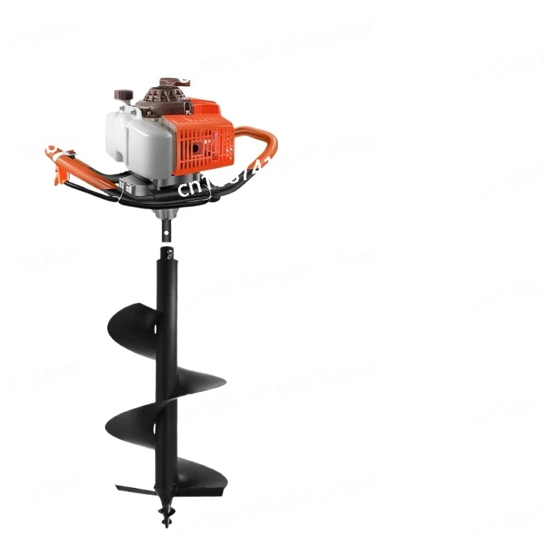 Hole Digging Machine Small high-power Tree Planting Digging Machine Hole Piling Machine Two-stroke  Ground Drill 1200ML