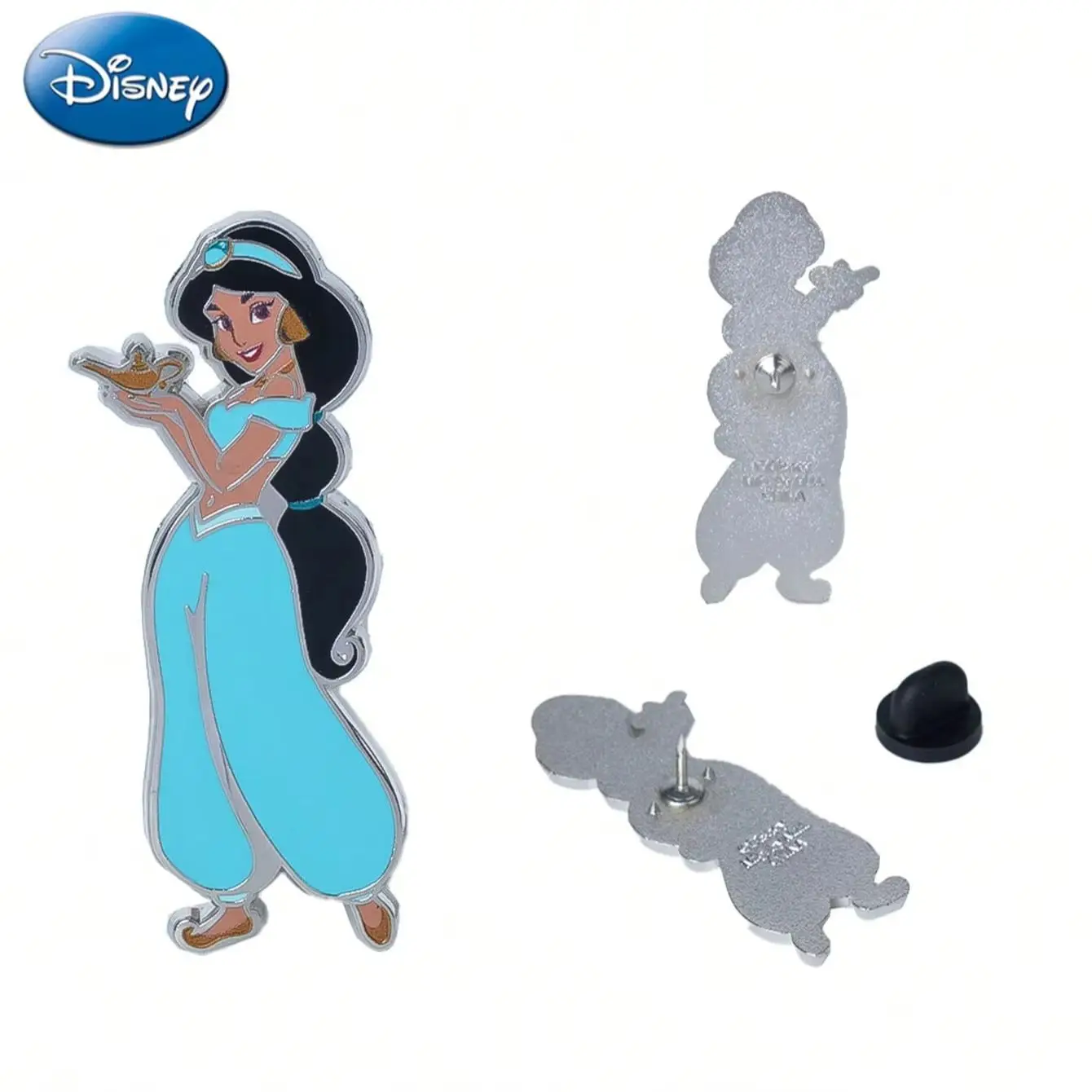 1 Stück offiziell lizenzierte Disney-Sammlerbrosche aus Emaille mit Prinzessinnen-Motiv, exquisites, süßes kleines Geschenk, modisches Accessoire – Detail 14
