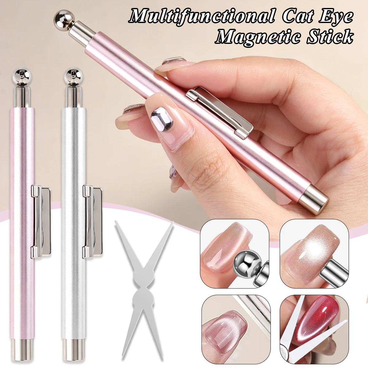 Contour Palette Stick - Wielofunkcyjny magnetyczny aplikator do zdobienia paznokci,