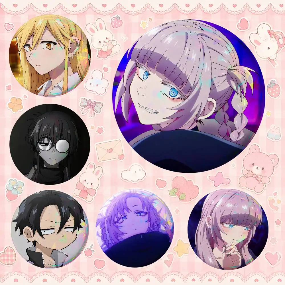 CALL OF THE NIgs-HT-T Fashion Button Badge Pin Set Cool Anime Game Cartoon Music Design Brooch For Backpack Clothes