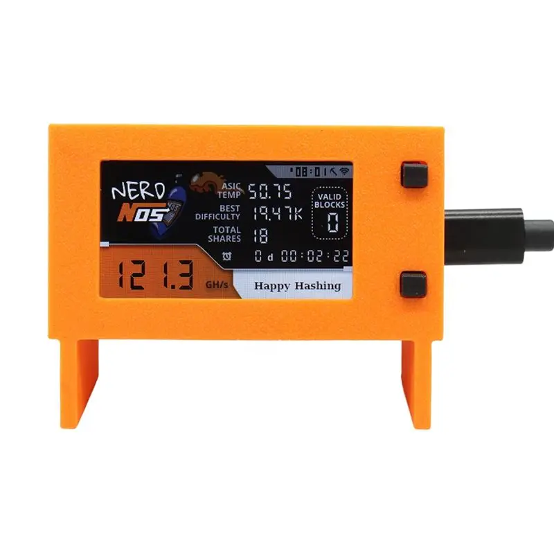 Nerdnos Nerdminer 80-120GH/S Bitcoin Solo Miner BTC Asic Miner WLAN-Verbindung Bitcoin Crypto Miner-M54K
