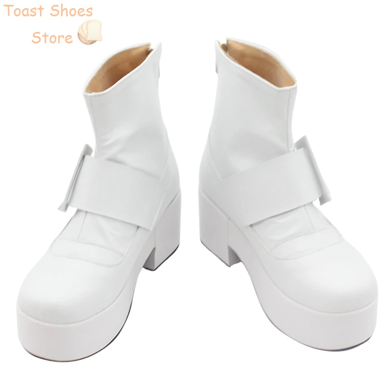 Chaussures de Cosplay Hanasato Minori en Cuir PU, Bottes de Carnaval d'Halloween, Accessoires de Costume pour Diabétique, PJSK Plus