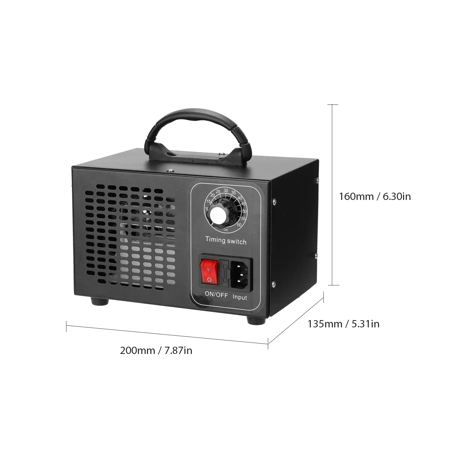 

-32g/h 220V/110V Ozone Machine Generator Air Filter Purifier With Timing Switch Ozonizer Ozonator For Home Car Formaldehyde