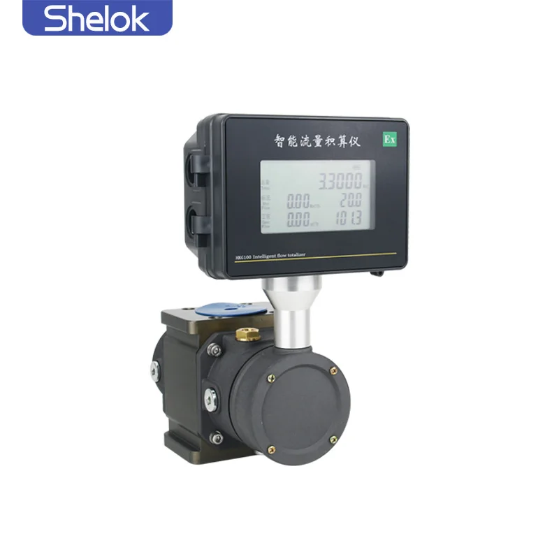 Factory Direct Sale Customizable OEM Natural Flowmeter I2c Rs485 Lpg Gas Regulator With Root Flow Meter