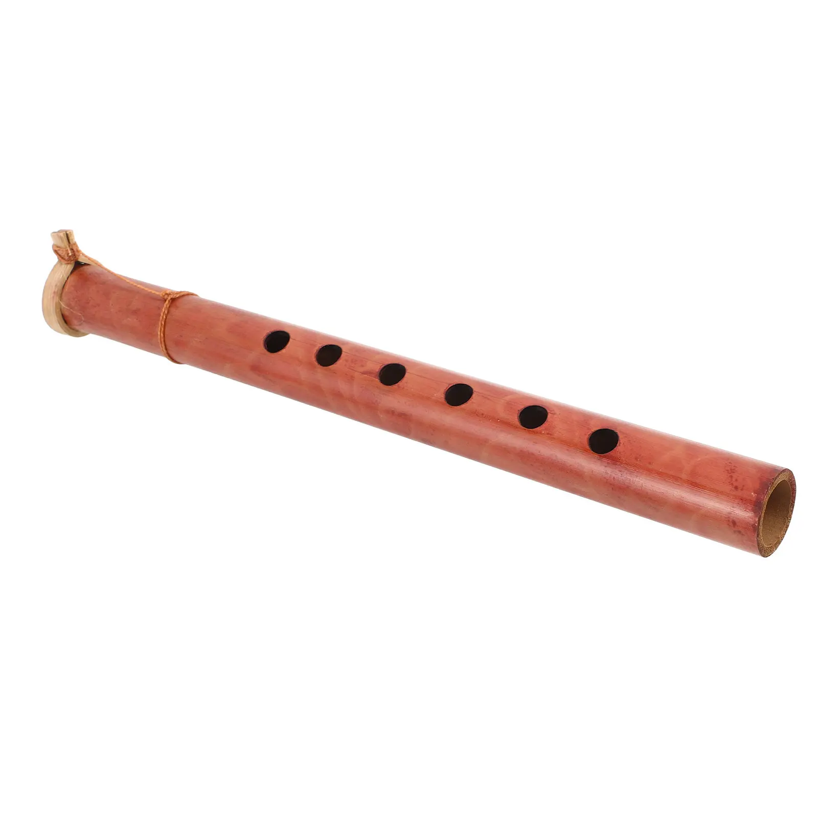 Indonesian Bamboo Flute Traditional Wind Instrument 6-Hole Folk Flute for Cultural Music Ethnic Music and Folk Performance