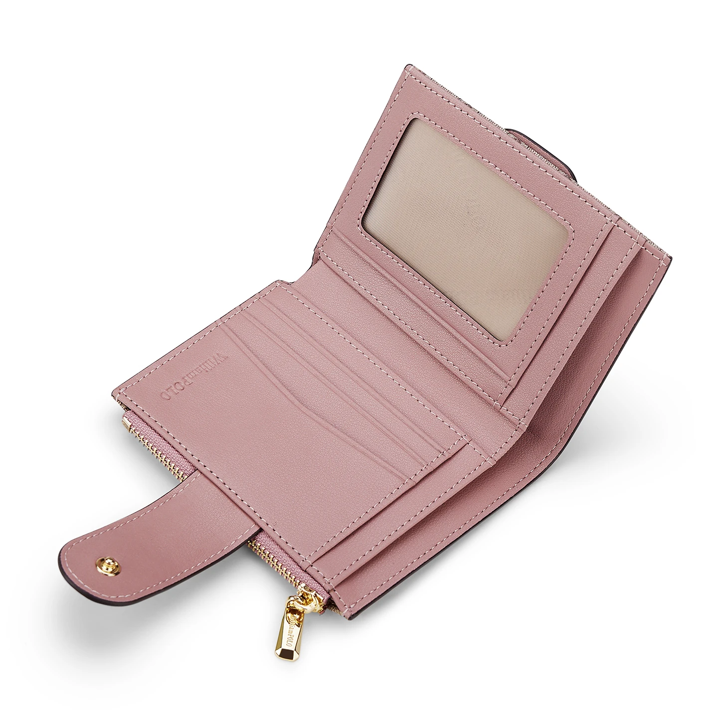 Women's short wallet with multifunctional wear-resistant card holder and fashionable printed card bag