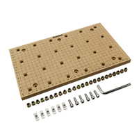 Doesbot CNC MDF GRID Spoilboard for 3018 CNC Router Machine, 300 x 180 x 12MM