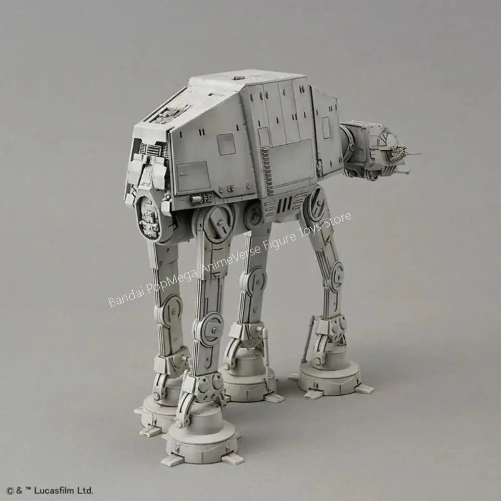 バンダイ 1/144 スケール スターウォーズ プラスチックモデルキット AT-AT アクションフィギュア 全地形対応装甲輸送車のおもちゃ 子供へのギフト