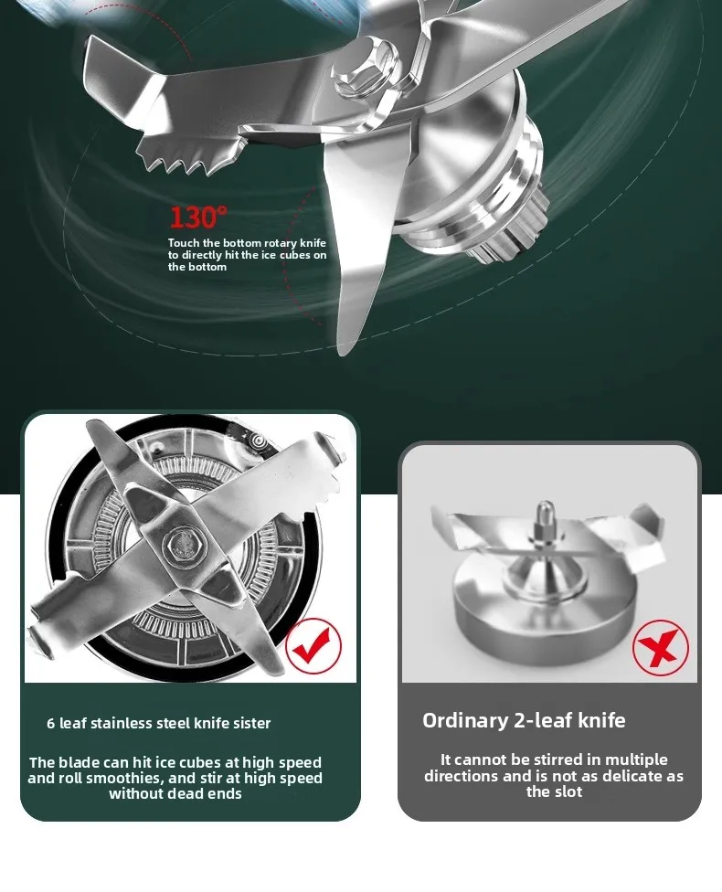 LH smoothie machine commercial milk tea shop silent with cover wall breaking machine automatic