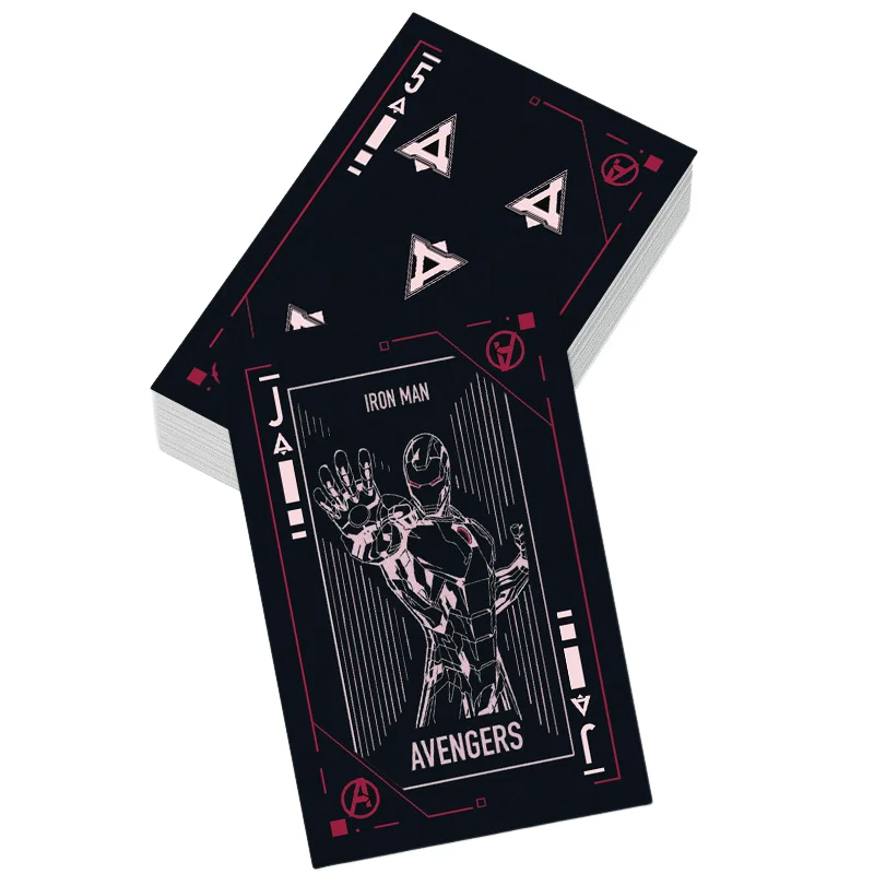 54Pcs Cartoon Iron Man High Definition Playing Cards Family Board Game Competitive Toy Landlord Card Outdoor Entertainment Toys view 4