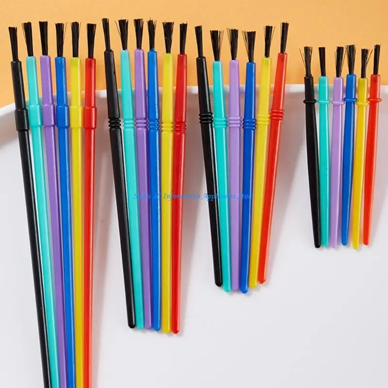 

50 Pcs Paint Brushes Set Watercolor Paint Brushes Small Acrylic Brush Set