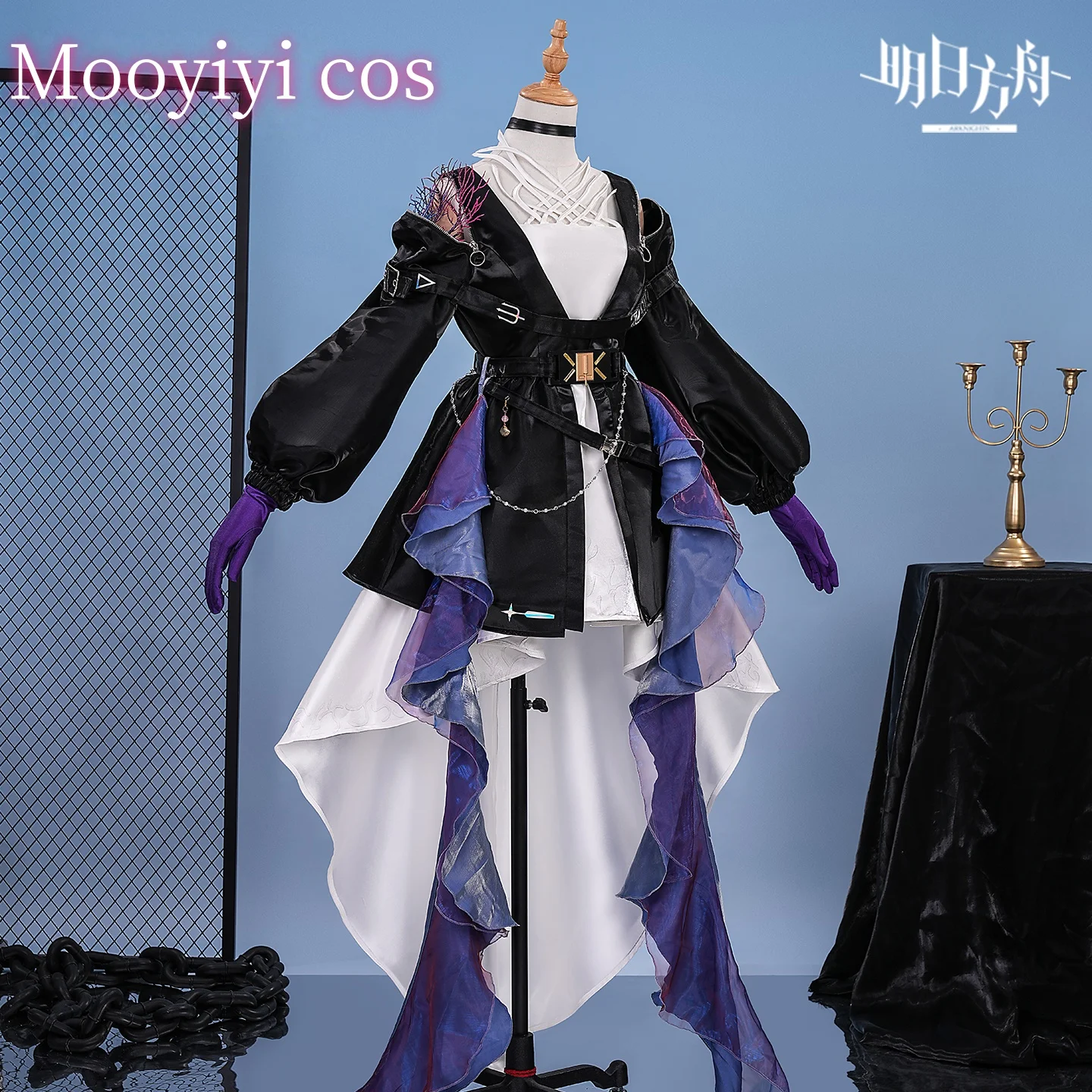 ใหม่ไฮมอร์คอสเพลย์เครื่องแต่งกายฮาโลวีนคริสต์มาสเล่นบทบาทปาร์ตี้นิทรรศการการ์ตูนเกมอาร์คไนท์สชุดผู้หญิง XS-XXL