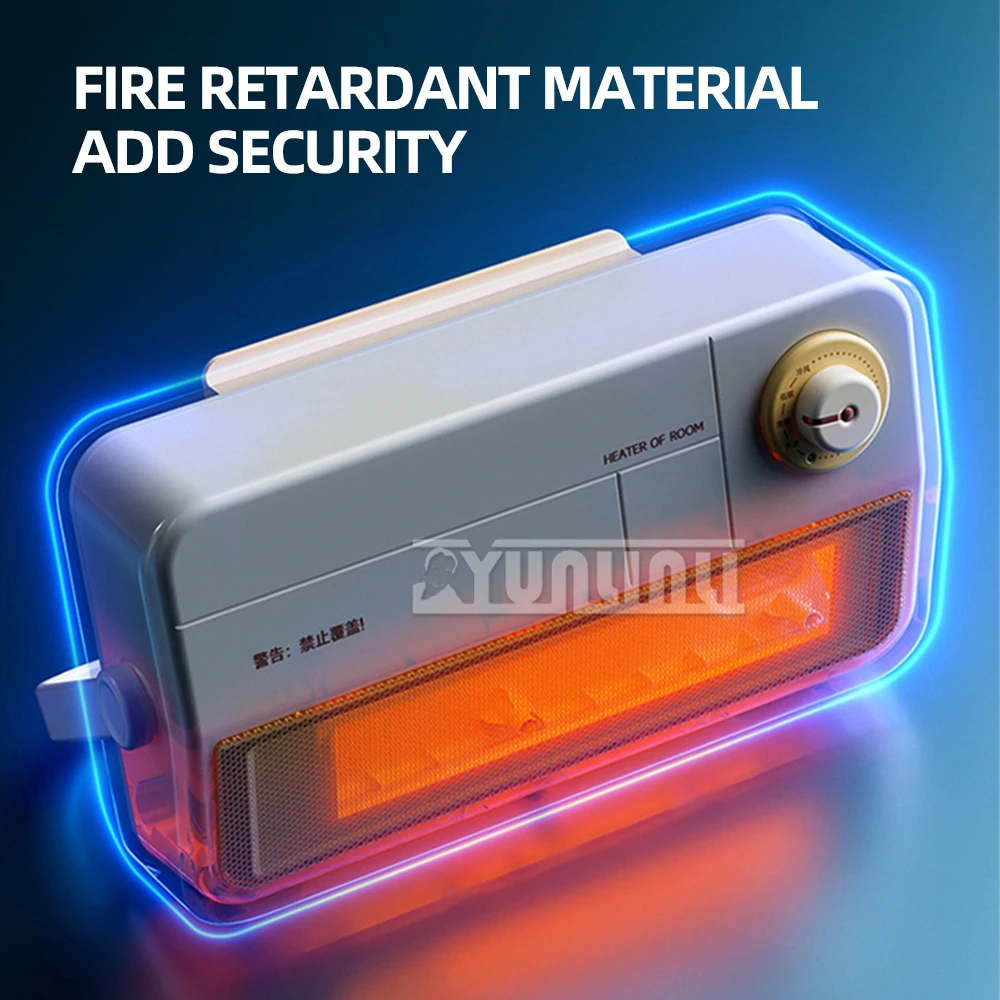 1800W graphene เครื่องทำความร้อนไฟฟ้า PTC, เครื่องทำความร้อนประหยัดพลังงานในครัวเรือนเครื่องทำความร้อนไฟฟ้าในห้องน้ำ