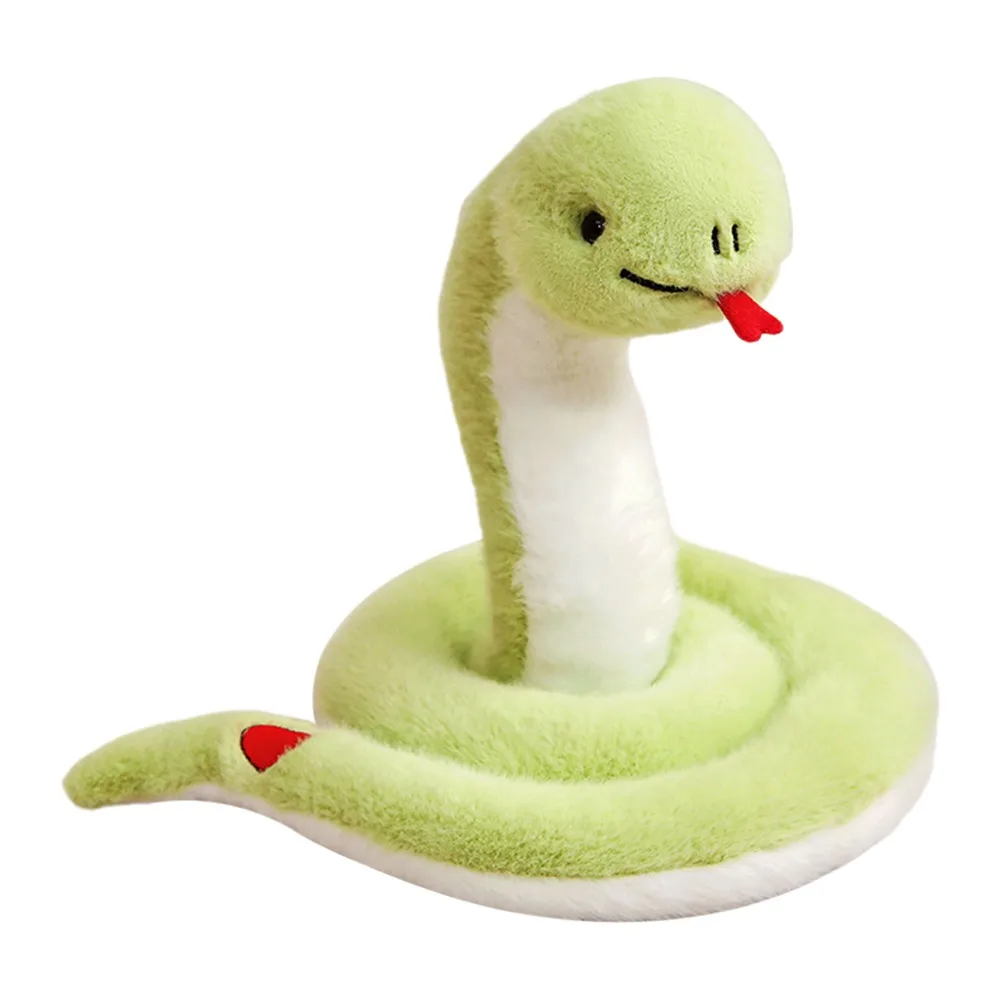 

Creative Gift 18/23cm Snake Doll PP Cotton Stuffed Animal Snake Plush Toys Mascot Soft Snake Couple
