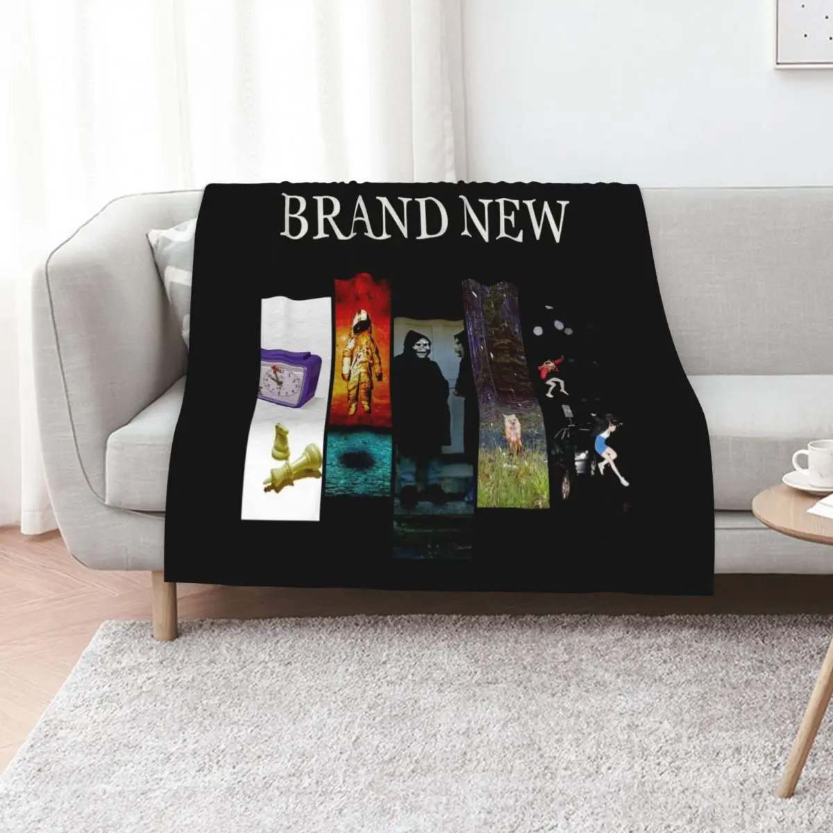 Brand New Throw Blanket Wrinkle Resistant Lightweight Blanket