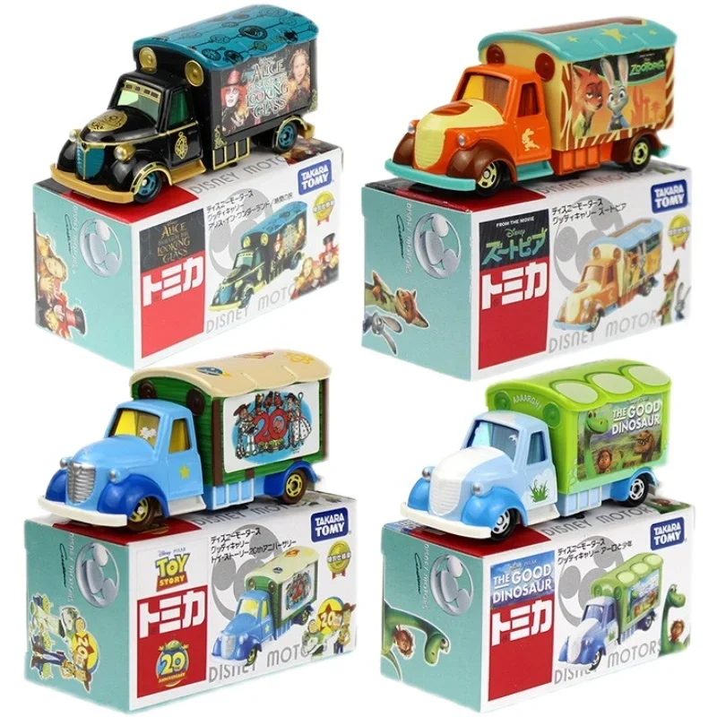 

Takara Tomy Tomica Alice Snow White Container Truck Truck Crazy Zootopia Minivan Toys, Girls Decorate The Room Gift Toys