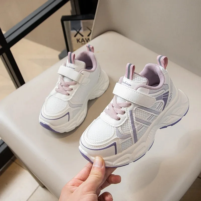 

Kids Sneakers, Children's Casual Shoes, Youth Fitness Fashion Shoes for Boys and Girls Comfortable Daily Wear Breathable Mesh