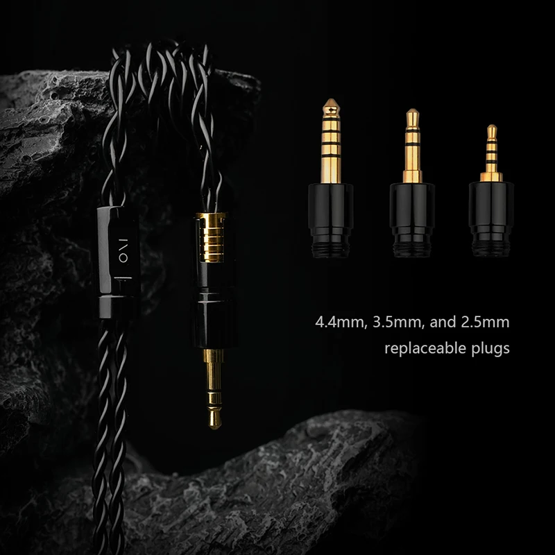 IOAUDIO SOGNO 2DD 6BA Hybrid in-ear Monitor headphones with Multi