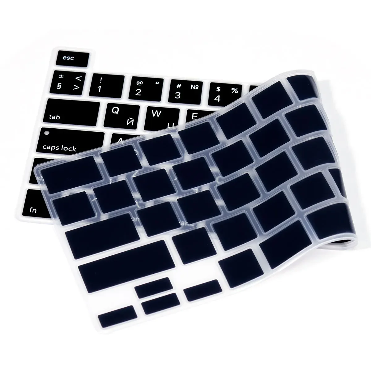 Funda protectora de silicona para teclado, Protector para Macbook Pro Air 13 15 14 16 M1 A2337 A2442A2681A2338A2159, Rusia, Ucrania, UE, EE. UU.